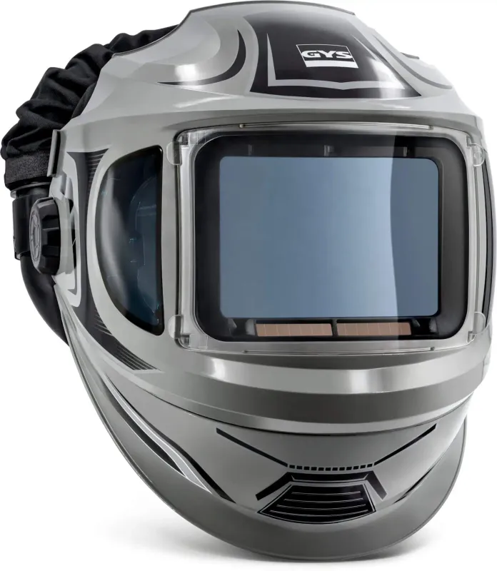 GYS HERMES 3/4-14 G Air-Fed True Colour Flip Welding,Grinding &amp; Plasma Cutting Helmet
