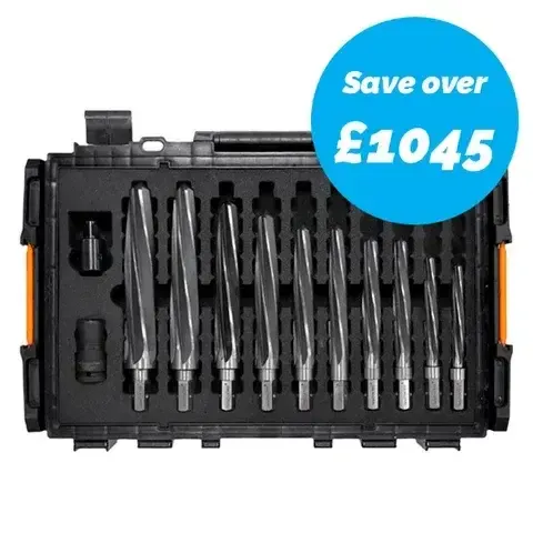 Versadrive MAX Heavy Duty Impact Reamer 10pc Set Versadrive MAX Heavy Duty Impact Reamer 10pc Set