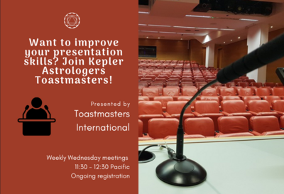 [GRP] Kepler College Toastmasters grp10001000