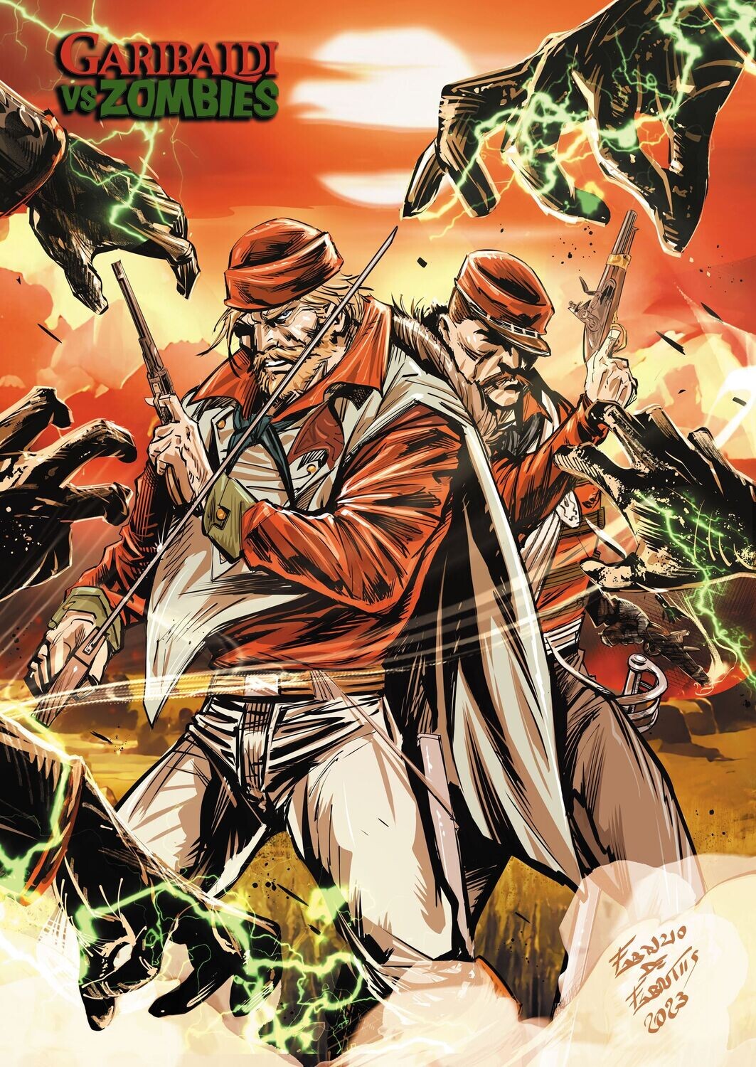 STAMPA "GARIBALDI E BIXIO vs ZOMBIES"