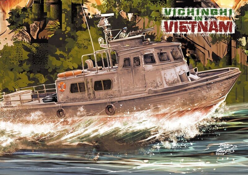 ​Cartolina VICHINGHI IN VIETNAM