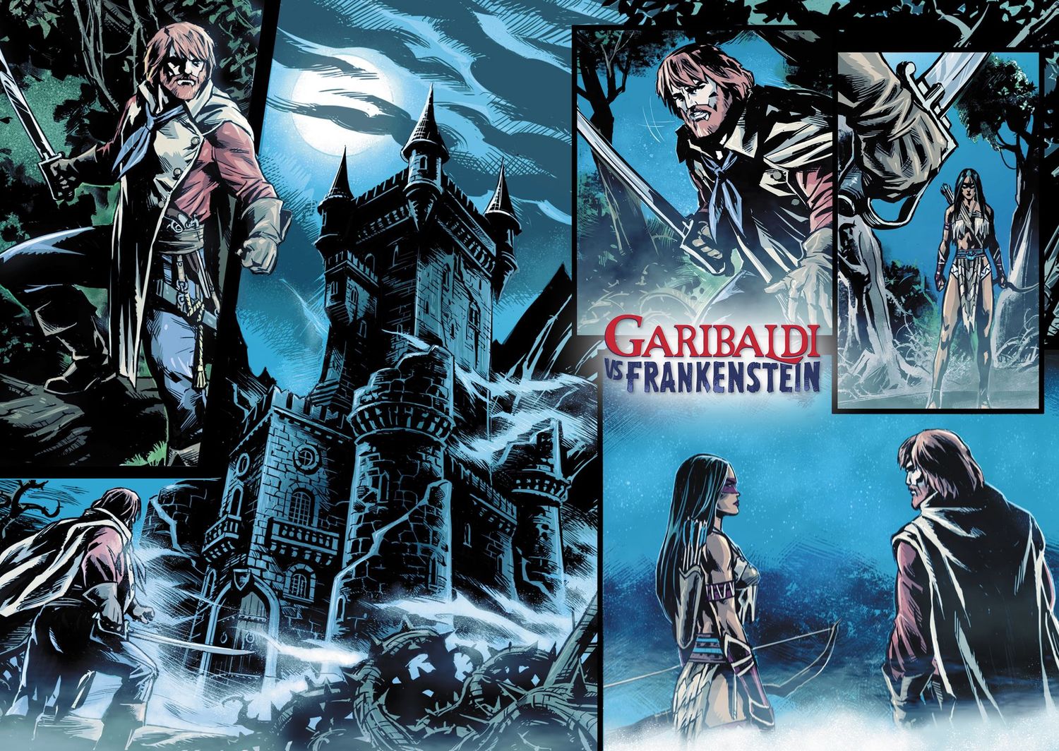 ​STAMPA "GARIBALDI  VS FRANKENSTEIN CASTELLO"