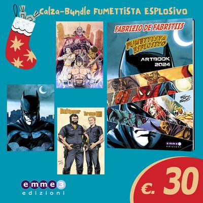 CALZA-BUNDLE FUMETTISTA ESPLOSIVO