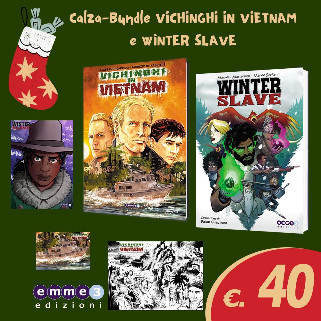 CALZA-BUNDLE  VICHINGHI IN VIETNAM e WINTER SLAVE
