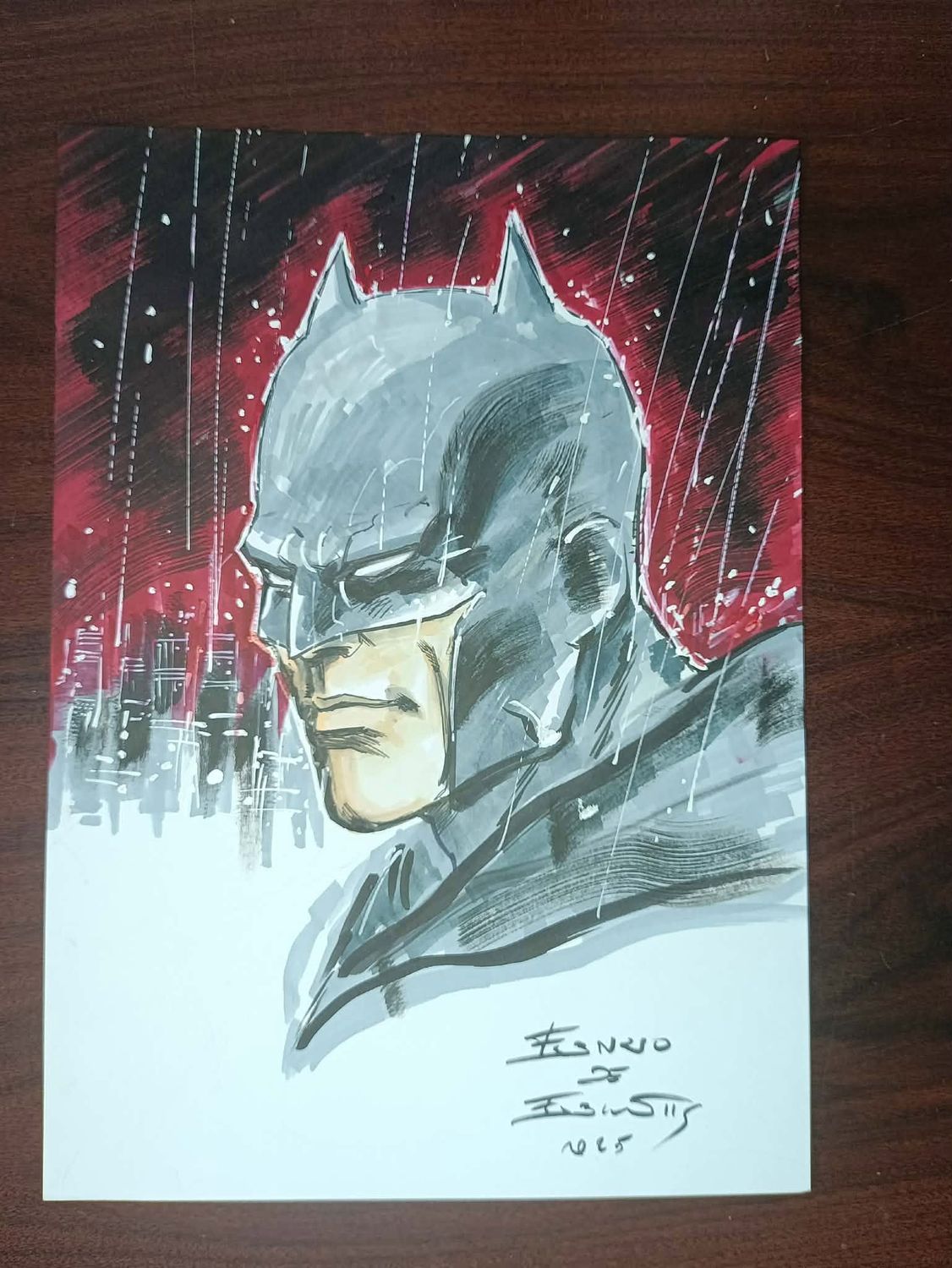 BATMAN-  PURPLE NIGHT