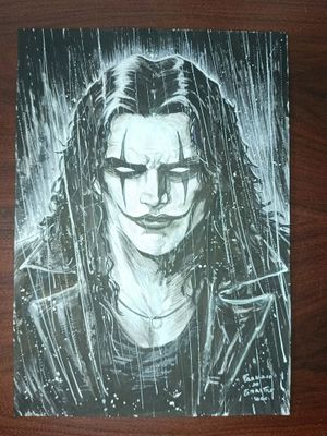 THE CROW - IN THE RAIN THE CROW - IN THE RAIN