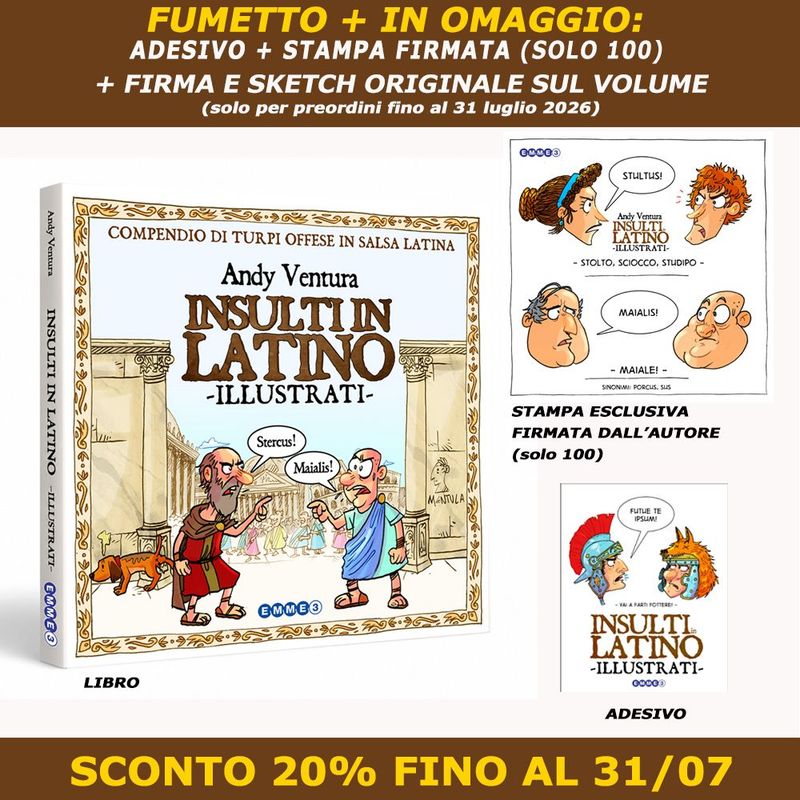 INSULTI IN LATINO ILLUSTRATI (PREORDINE) INSULTI IN LATINO ILLUSTRATI (PREORDINE)