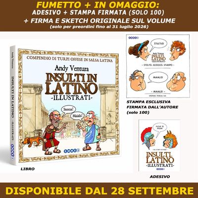 INSULTI IN LATINO ILLUSTRATI (PREORDINE) INSULTI IN LATINO ILLUSTRATI (PREORDINE)