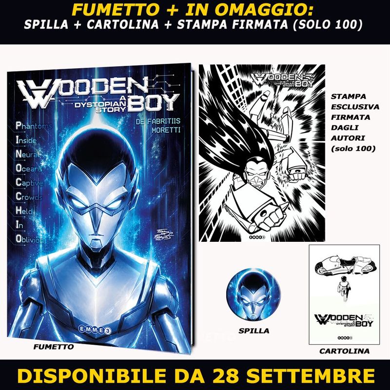 WOODEN BOY - A DYSTOPIAN STORY (PREORDINE) WOODEN BOY - A DYSTOPIAN STORY (PREORDINE)