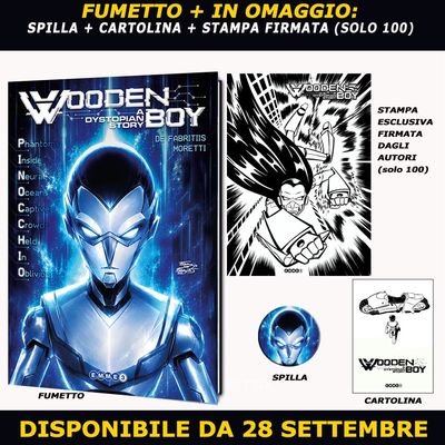 WOODEN BOY - A DYSTOPIAN STORY (PREORDINE)
