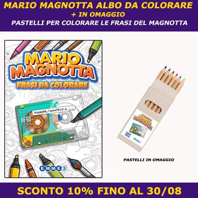 MARIO MAGNOTTA FRASI DA COLORARE (PREORDINE) MARIO MAGNOTTA FRASI DA COLORARE (PREORDINE)