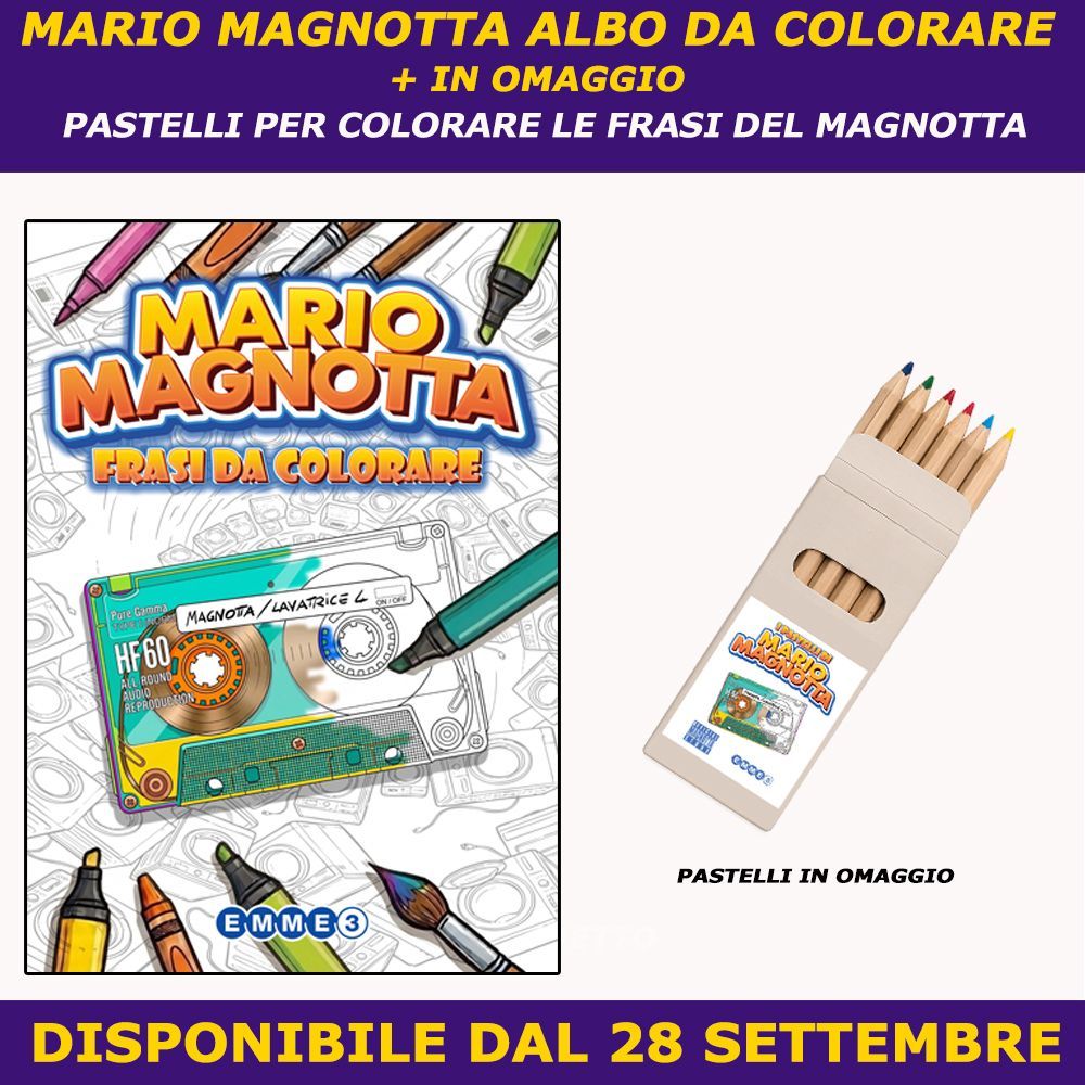 MARIO MAGNOTTA FRASI DA COLORARE (PREORDINE) MARIO MAGNOTTA FRASI DA COLORARE (PREORDINE)