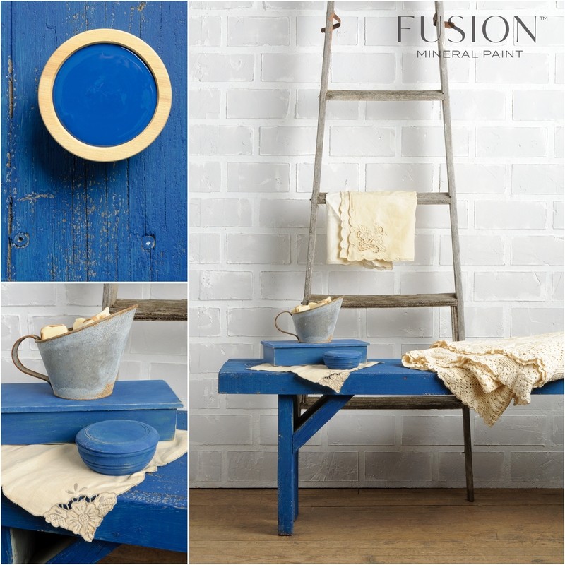 Liberty Blue Fusion Mineral Paint Pint
