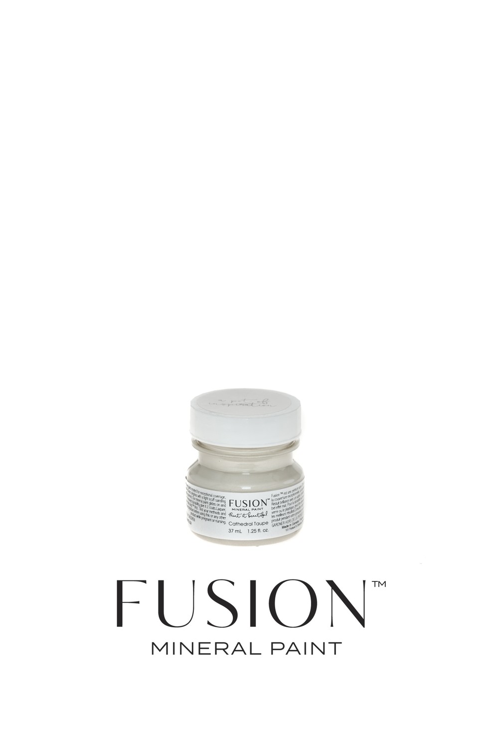 Cathedral Taupe Fusion Mineral Paint Tester