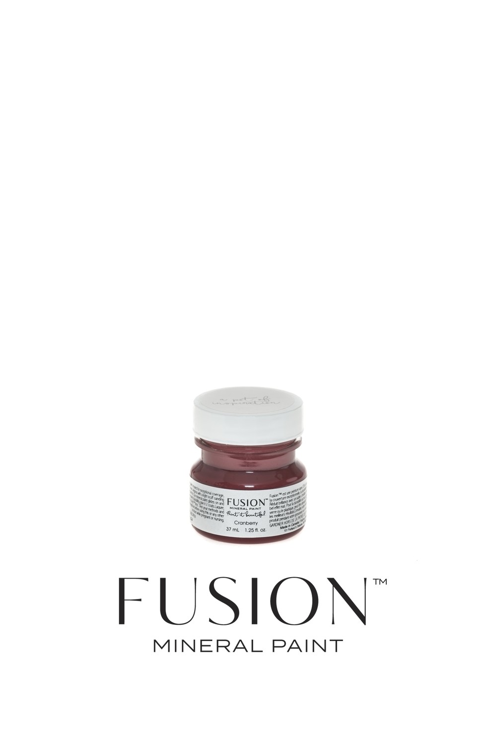 Cranberry Fusion Mineral Paint Tester