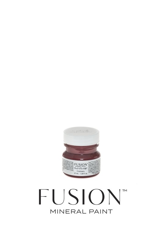 Cranberry Fusion Mineral Paint Tester