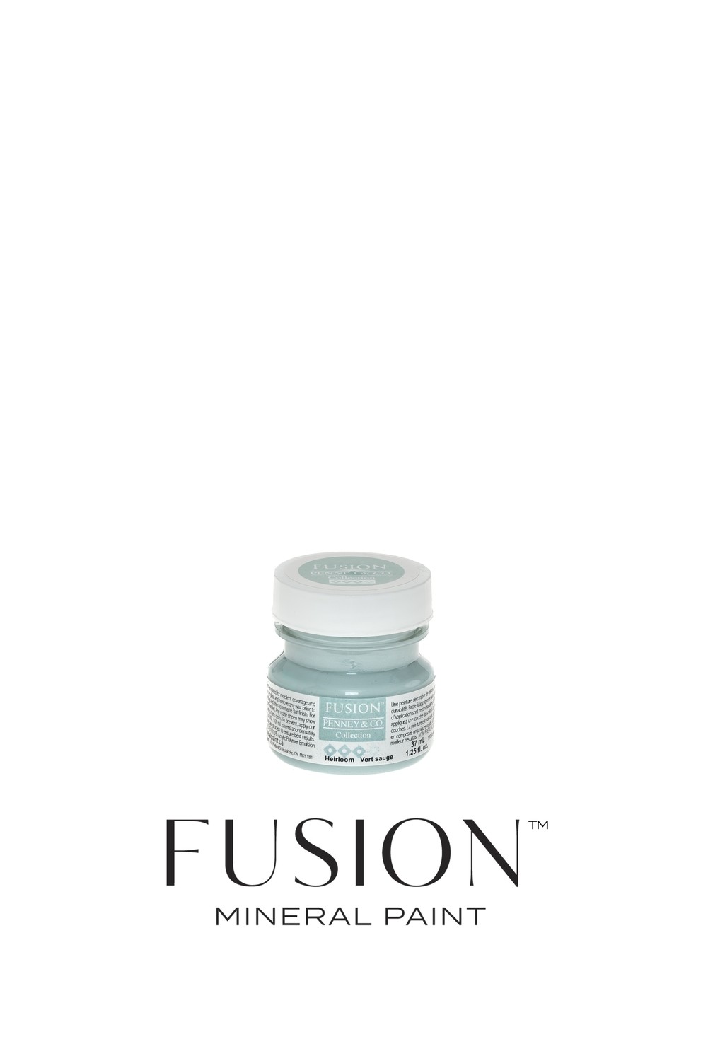 Heirloom Fusion Mineral Paint Tester