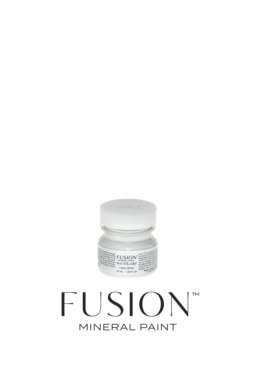 Lamp White Fusion Mineral Paint Tester