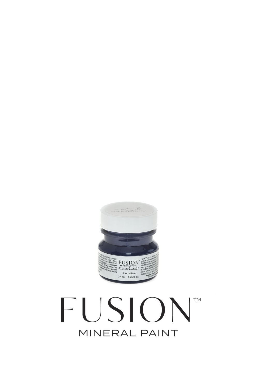 Liberty Blue Fusion Mineral Paint Tester