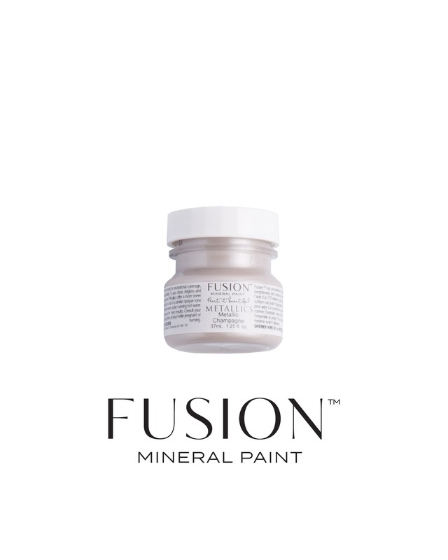 Metallics - Brushed Steel Fusion Mineral Paint 37 mL