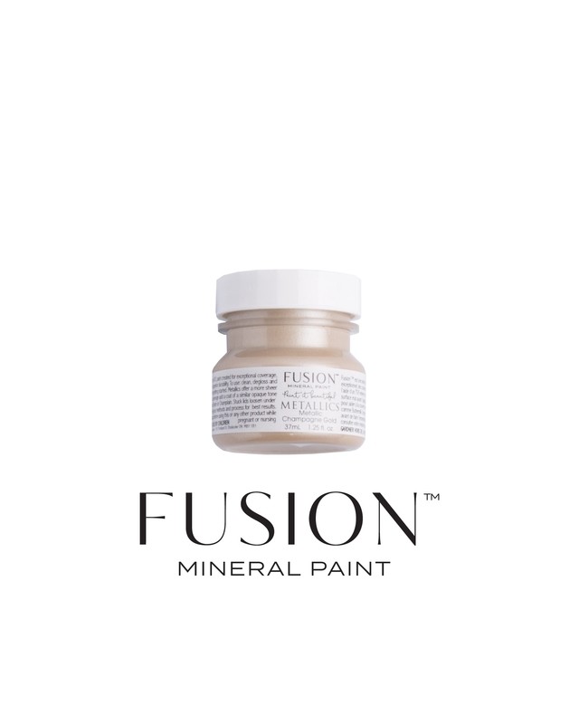 Metallics - Champagne Gold Fusion Mineral Paint 37 mL