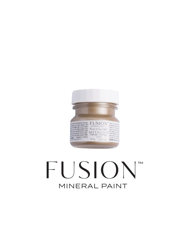Metallics - Vintage Gold Fusion Mineral Paint 37 mL
