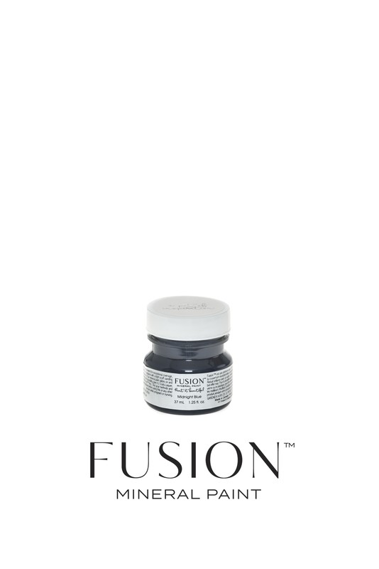 Midnight Blue Fusion Mineral Paint Tester