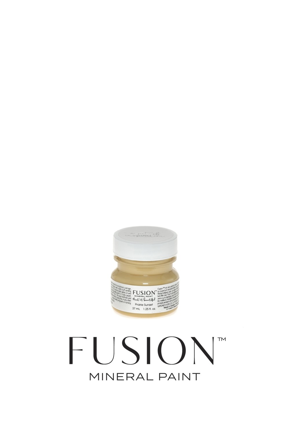 Prairie Sunset Fusion Mineral Paint Tester