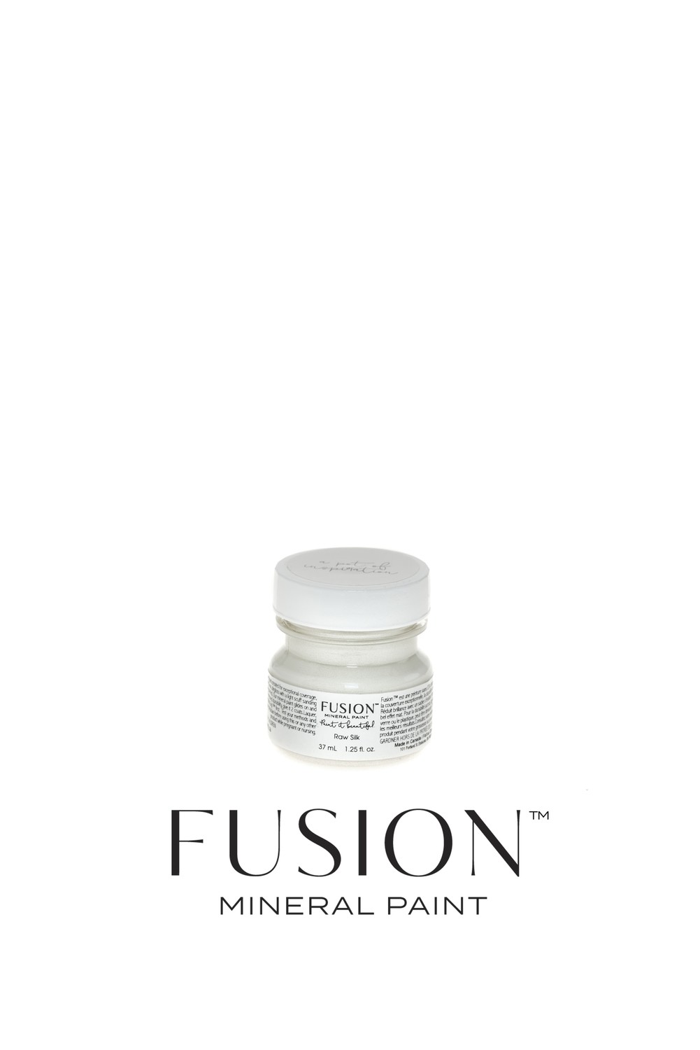 Raw Silk Fusion Mineral Paint Tester