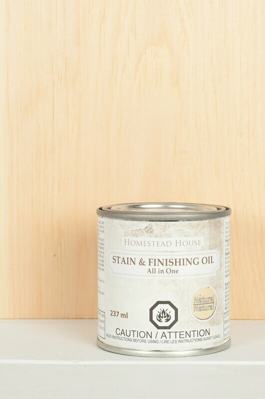 Stain &amp; Finishing Oil All in One Natural