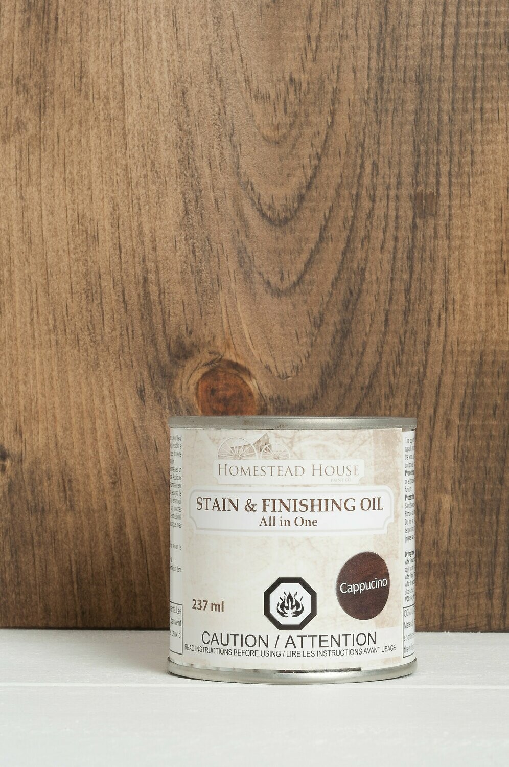 Stain &amp; Finishing Oil All in One Cappuccino
