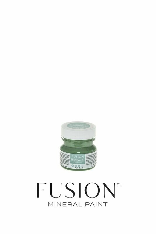 Park Bench Fusion Mineral Paint Tester