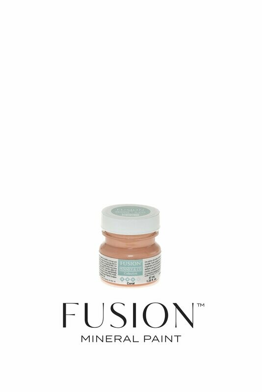 Coral Fusion Mineral Paint Tester