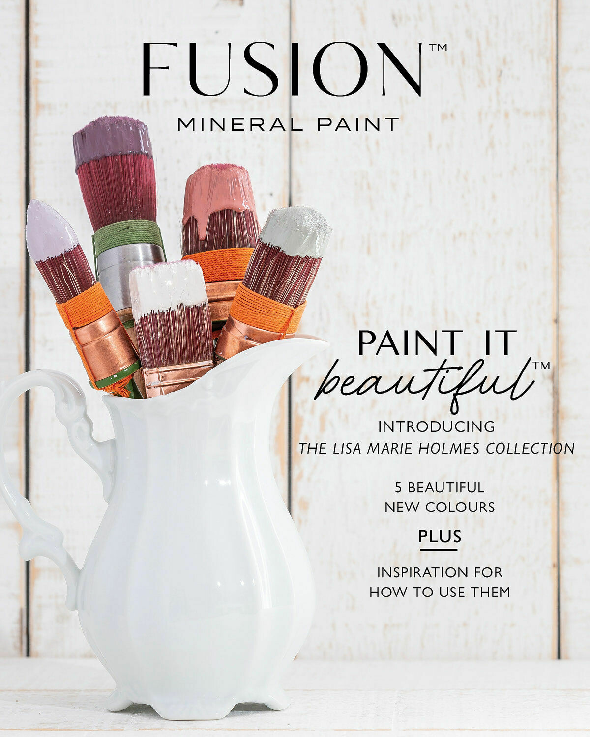 Fusion Mineral Paint Magazine - The Lisa Marie Holmes Collection