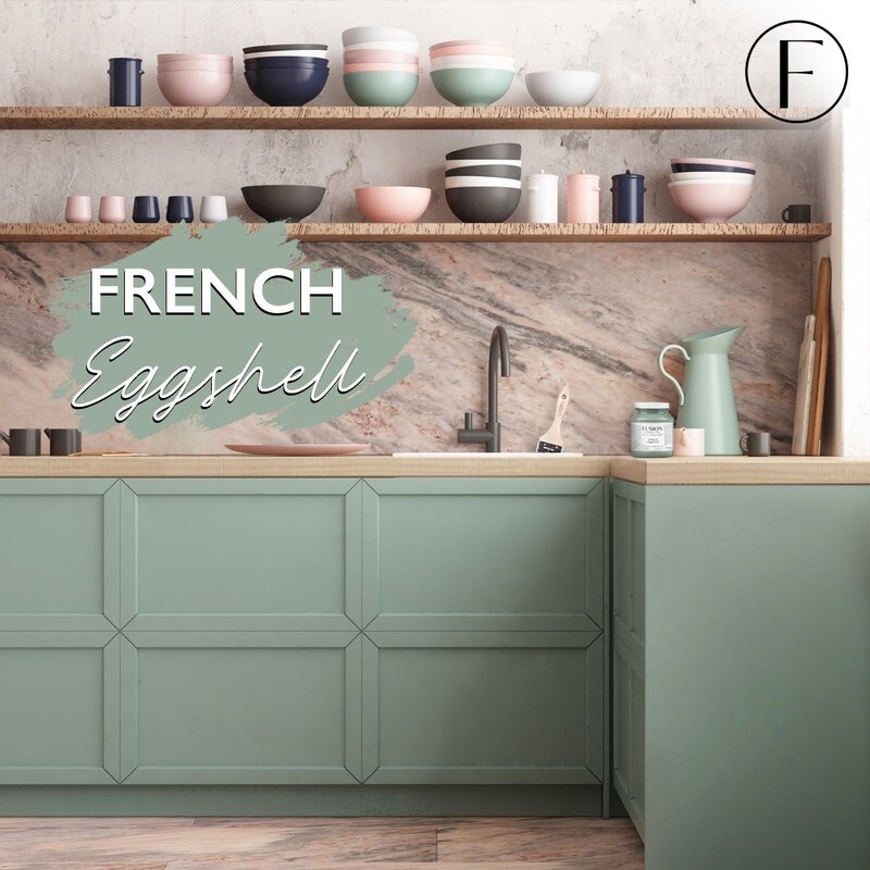 French Eggshell Fusion Mineral Paint Pint