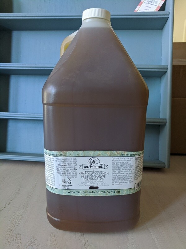 Hemp Oil - 1 Gallon - Special order for Amber