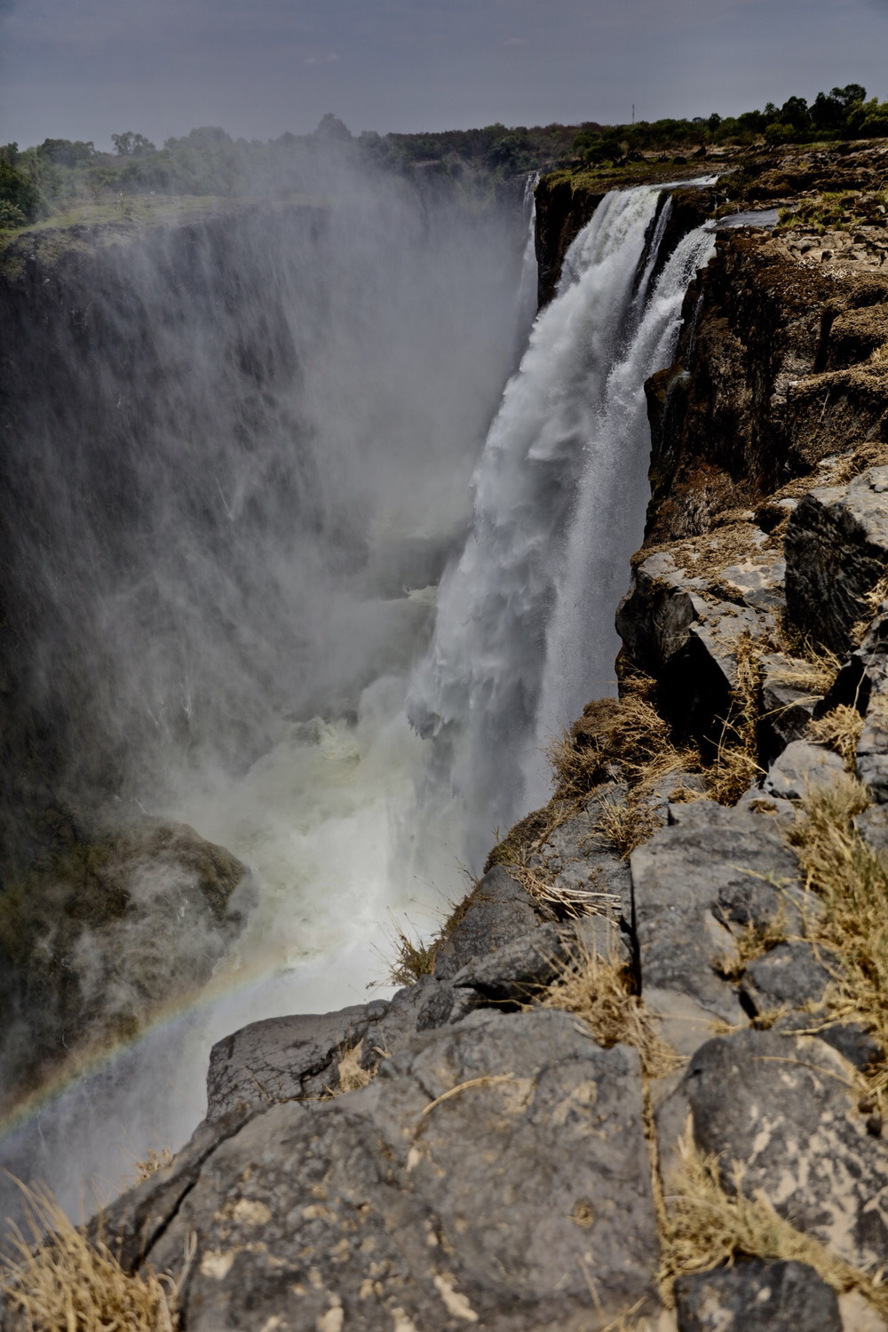 Limited Edition Victoria Falls Zambia (Devilspool) 16x20 Metal Print