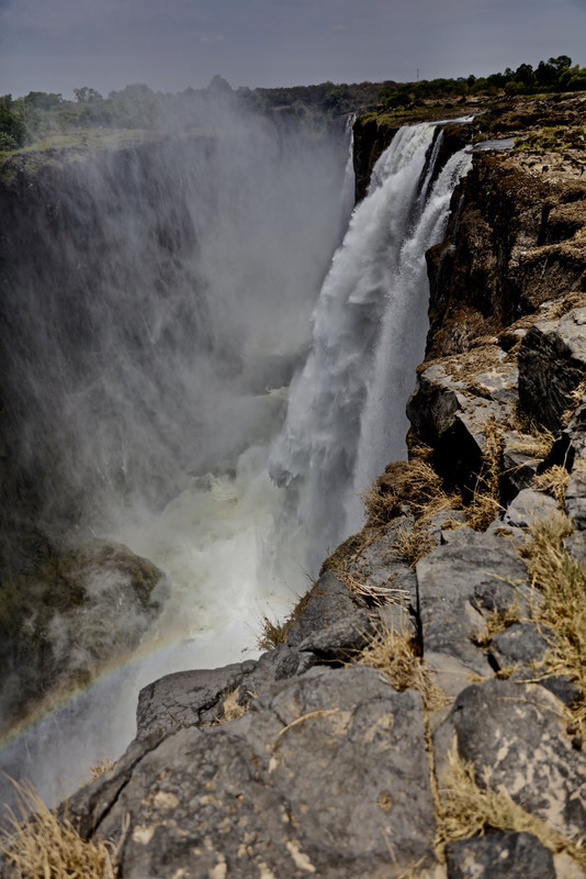 Limited Edition Victoria Falls Zambia (Devilspool) 16x20 Metal Print