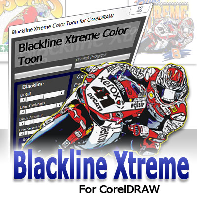 Blackline Xtreme Color Toon - Cartooning in CorelDRAW Full Version!*