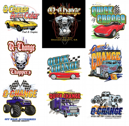 Killer Motorsports Templates Vol. 1 for CorelDRAW!