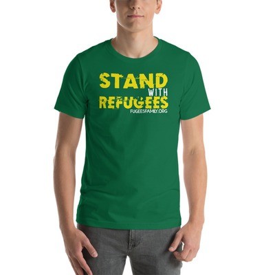 Stand With Refugees Short Sleeve Jersey T-Shirt