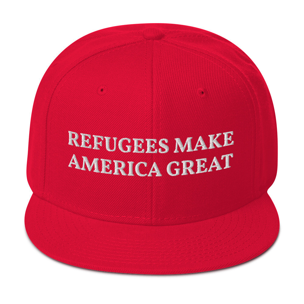 Refugees Make America Great cap