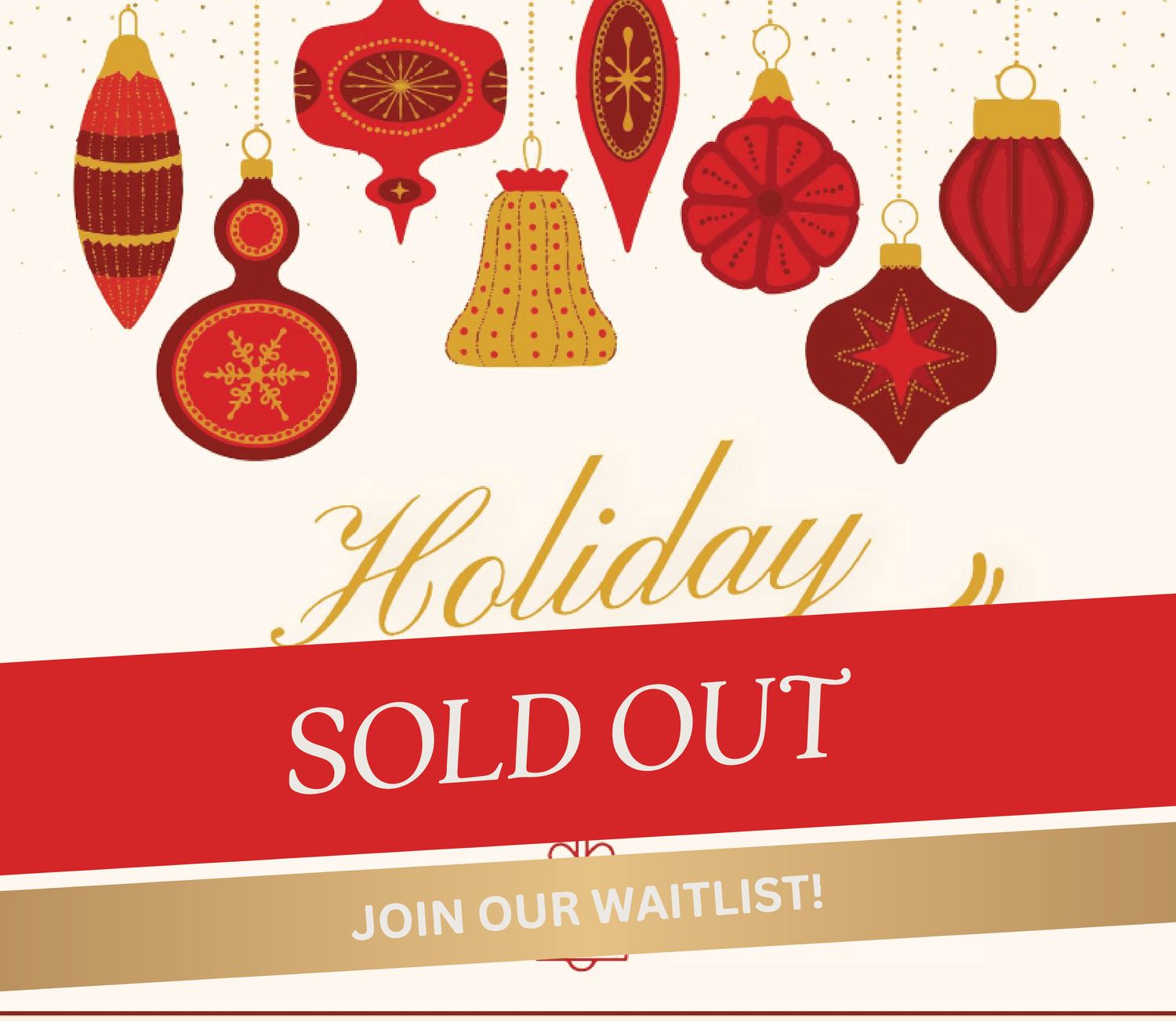 WAITLIST:  Holiday Afternoon Tea  - 11/16/2025