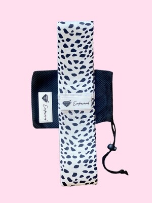 Snow Leopard Med-Heavy Resistance Booty Band Snow Leopard Med-Heavy Resistance Booty Band
