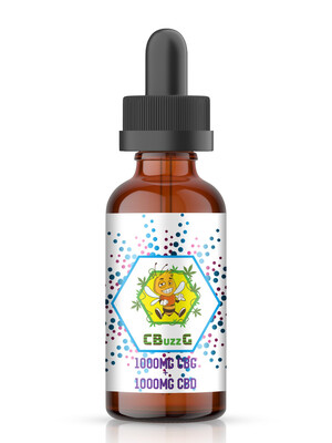 2,000mg 1:1 CBG/CBD Full Spectrum Tincture