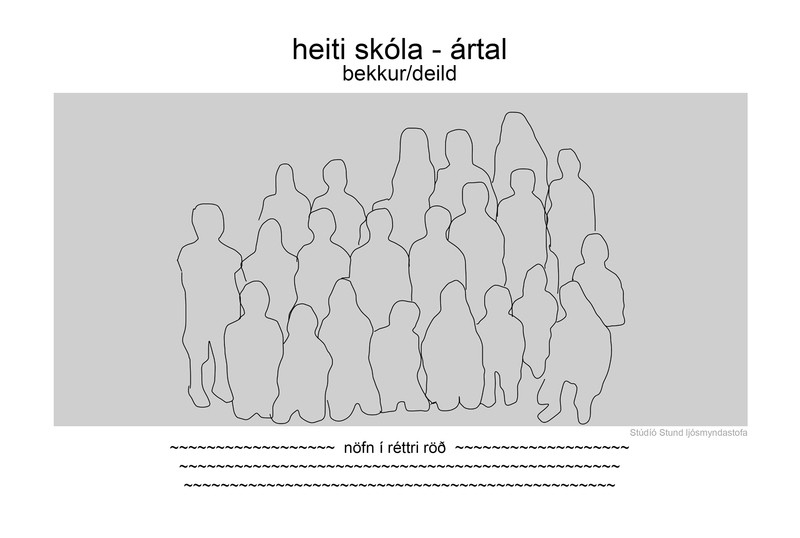 FSu útskriftarhópur - FSu graduation class photo