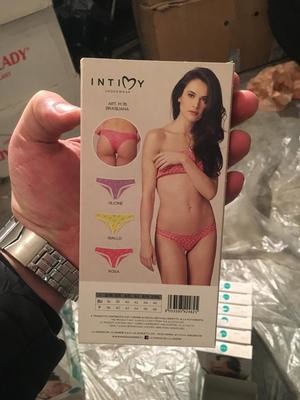 3-M GIALLO Slip donna sexy Intimy confezione da 1pz