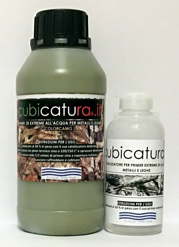 PRIMER EXTREME BI-COMPONENTE PER METALLI E LEGHE - COLORE CAMO2