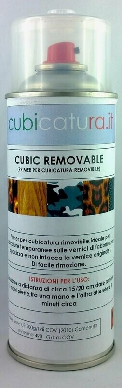 PRIMER SPRAY CUBIC REMOVABLE - 400 ML
