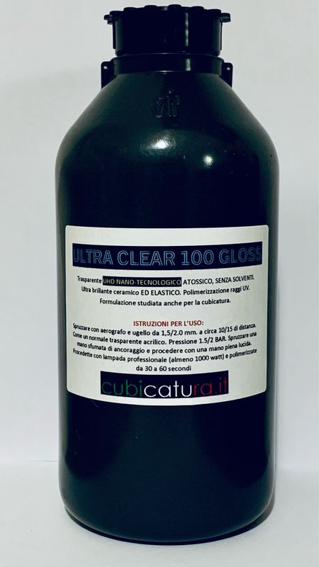 TRASPARENTE ULTRA CLEAR - ATOSSICO 100 GLOSS